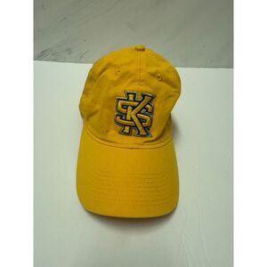 Adidas Kennesaw State Owls Hat Yellow Strapback KSU College Cap Adjustable